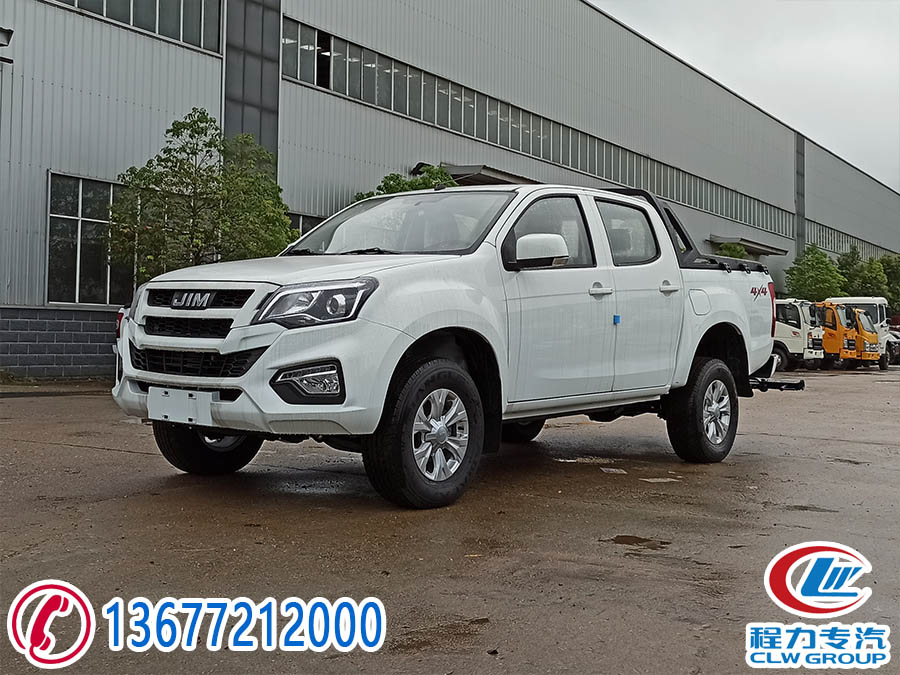 国六江铃皮卡清障车